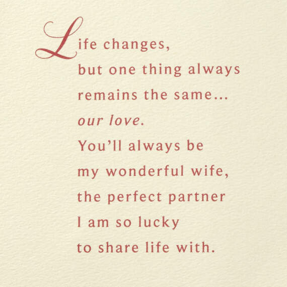 You'll Always Be Loved Love Card for Wife, , large image number 2