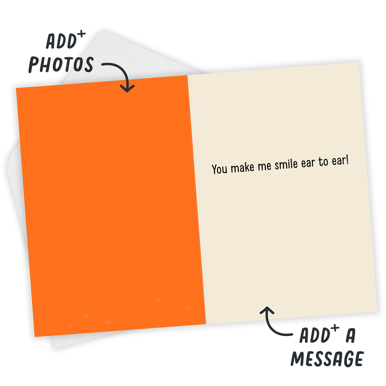 Disney Mickey Mouse Ears Pumpkin Custom Halloween Card, , large image number 3