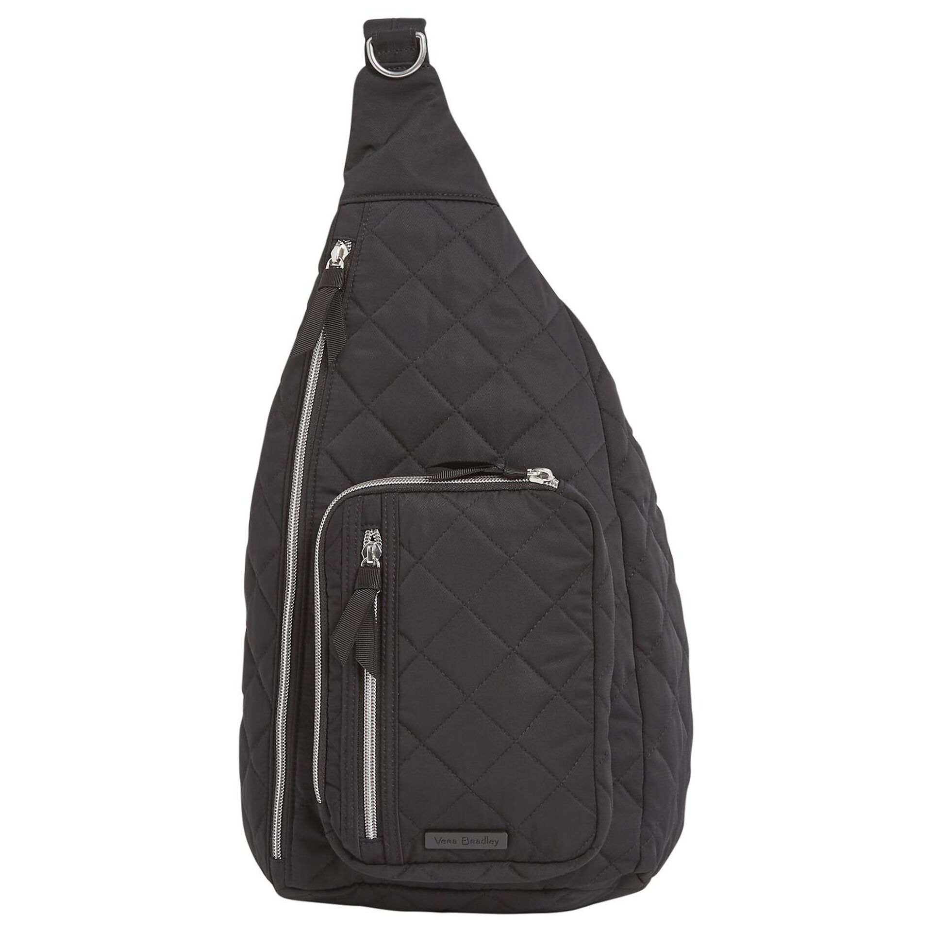 Vera Bradley Iconic Sling Backpack In Black Twill Handbags Purses Hallmark
