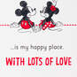 Disney Mickey and Minnie Valentine’s Day Card for Wife With Magnet, , large image number 2
