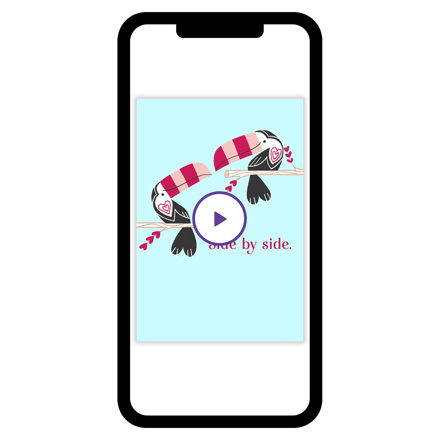 Two Toucans Love eCard