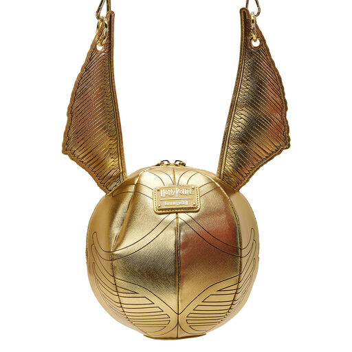Loungefly Harry Potter Golden Snitch Crossbody Bag, 