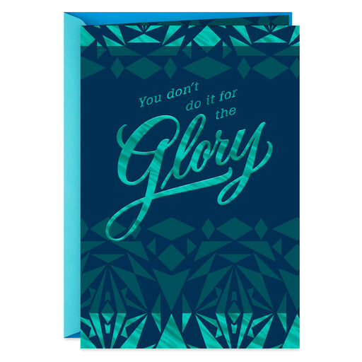You Deserve the Glory Thank-You Card, 