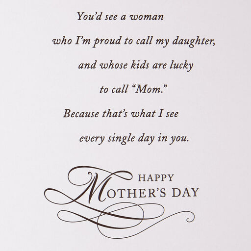 An Amazing Woman Mother's Day Card for Daughter, 