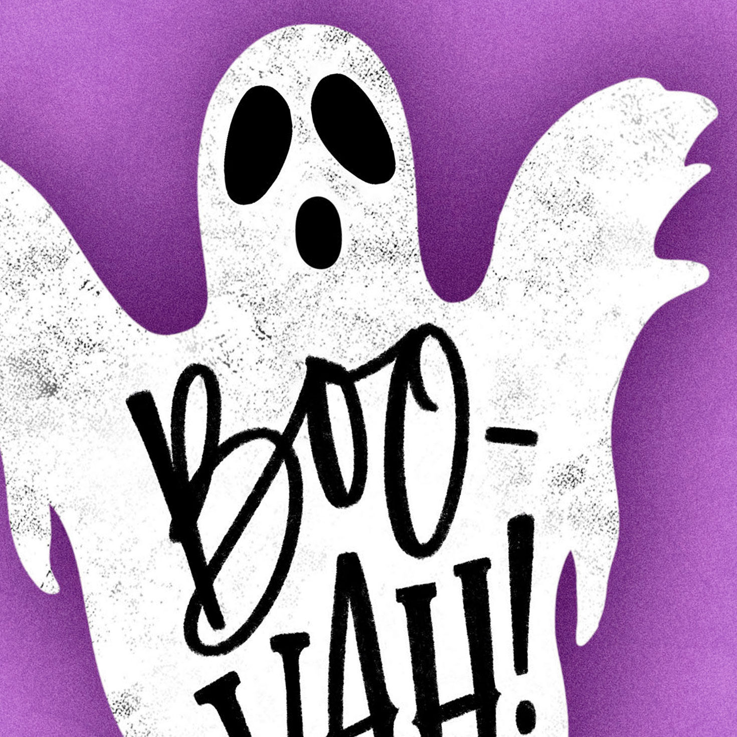 Boo-Yah Halloween Card Card Front Detail image number 4