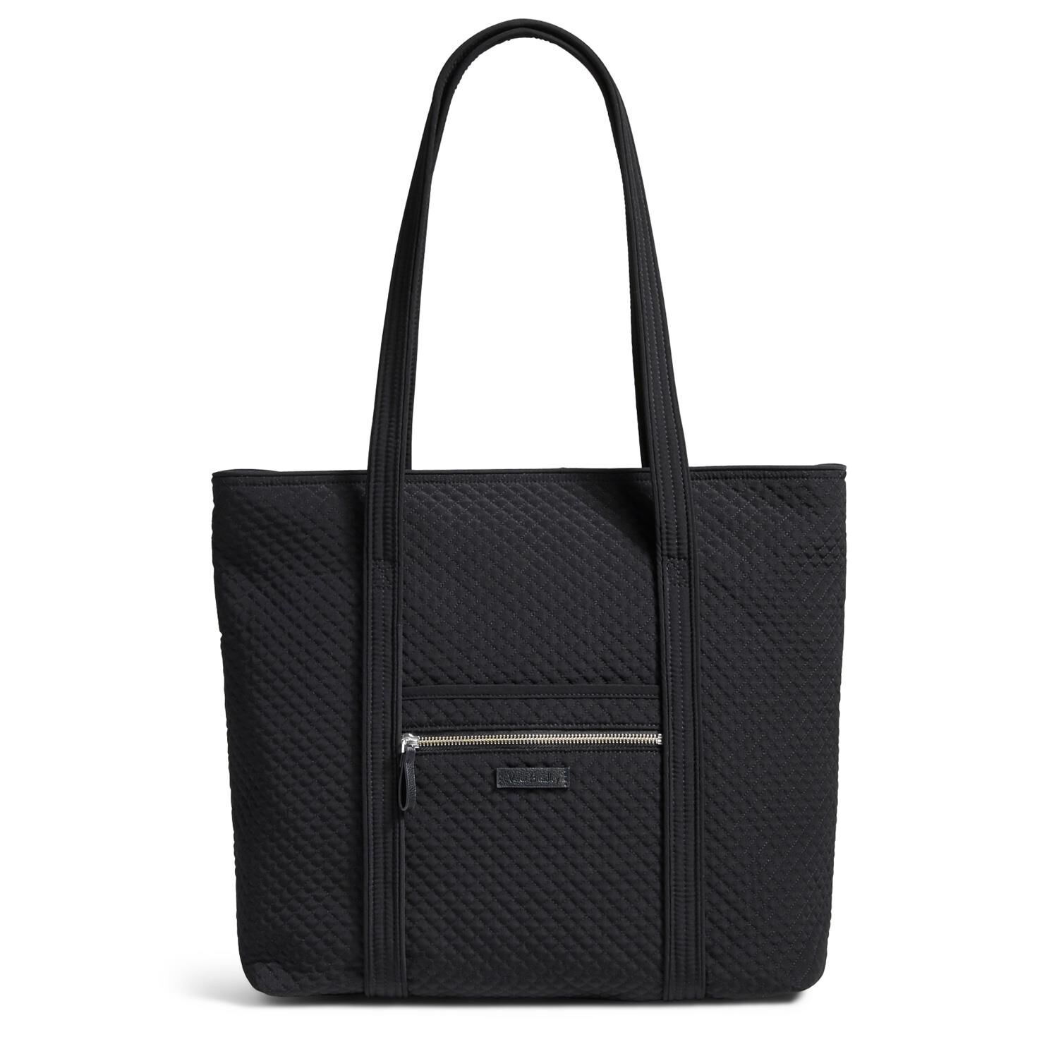 Vera Bradley Iconic Vera Tote Bag in Classic Black
