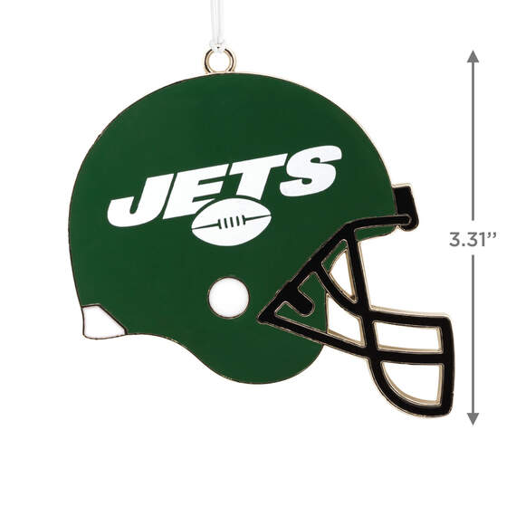 NFL New York Jets Football Helmet Metal Hallmark Ornament, , large image number 3