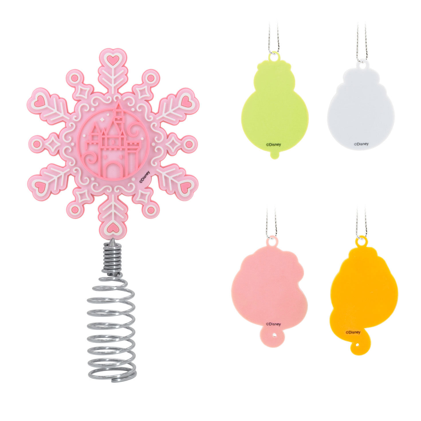 Mini Disney Princess Hallmark Tree Topper and Ornaments, Set of 5 for only USD 16.49 | Hallmark
