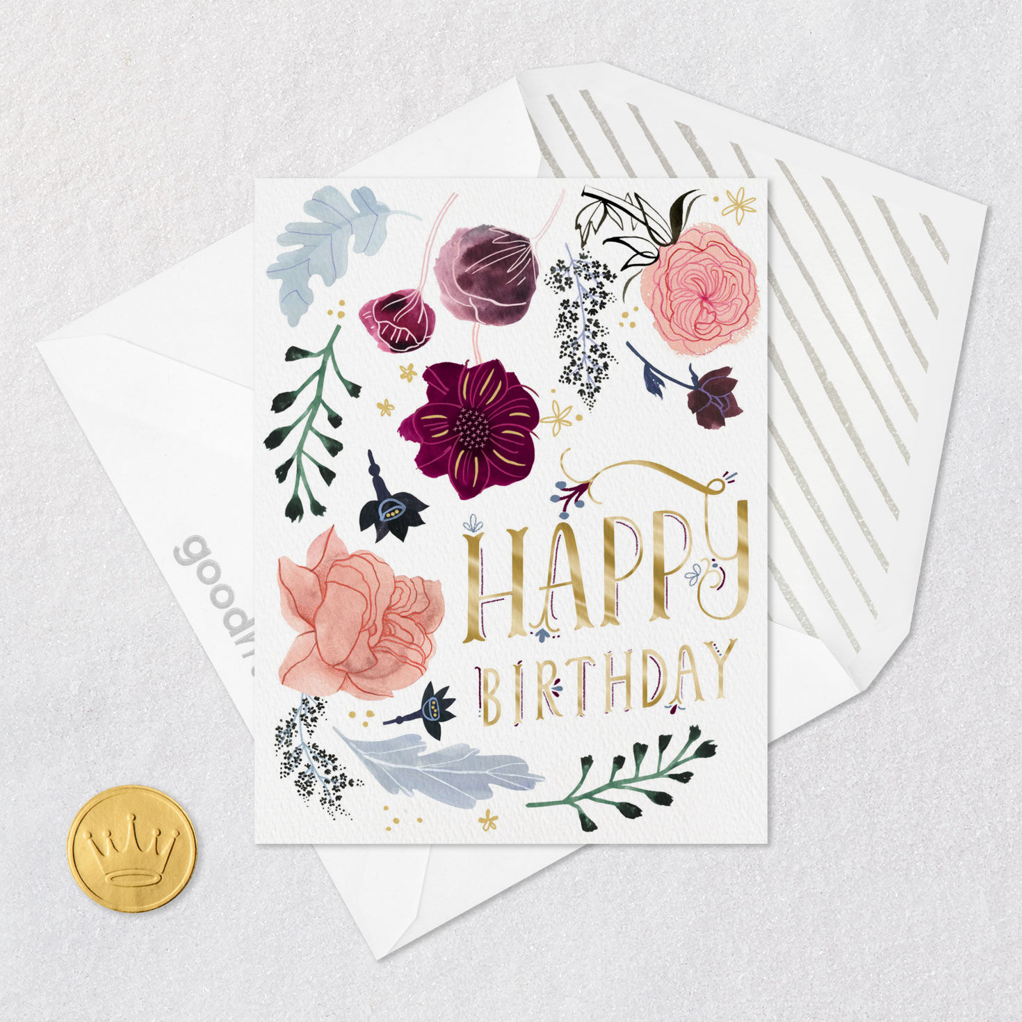 Happy Year Ahead Floral Birthday Card for only USD 3.99 | Hallmark