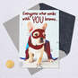 Super Hero Dog Happy Work Anniversary Card, , large image number 5