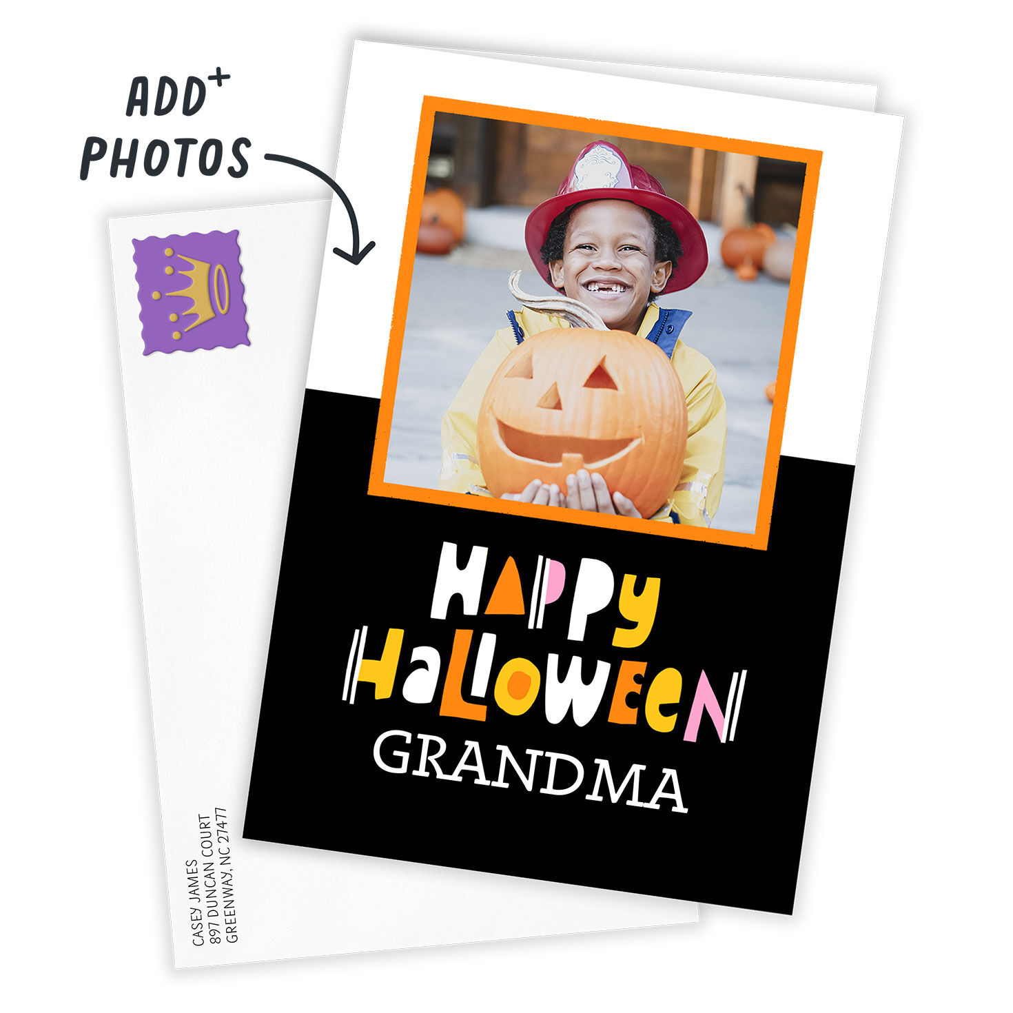 Personalized Happy Halloween Photo Card for only USD 4.99 | Hallmark