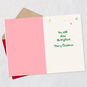 Smiling Cartoon Tree Niece Christmas Card Open card with envelope image number 3