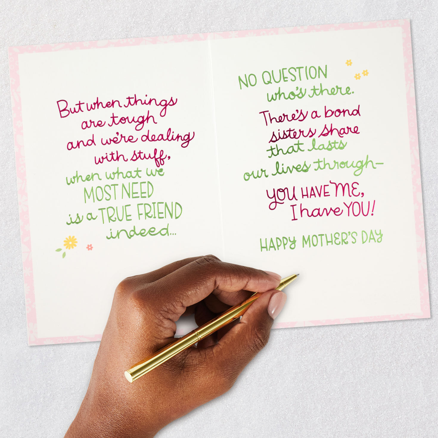 Butterfly Charms Sister Mother's Day Card  image number 7