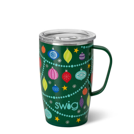 Swig O Christmas Tree Travel Mug, 18 oz., 