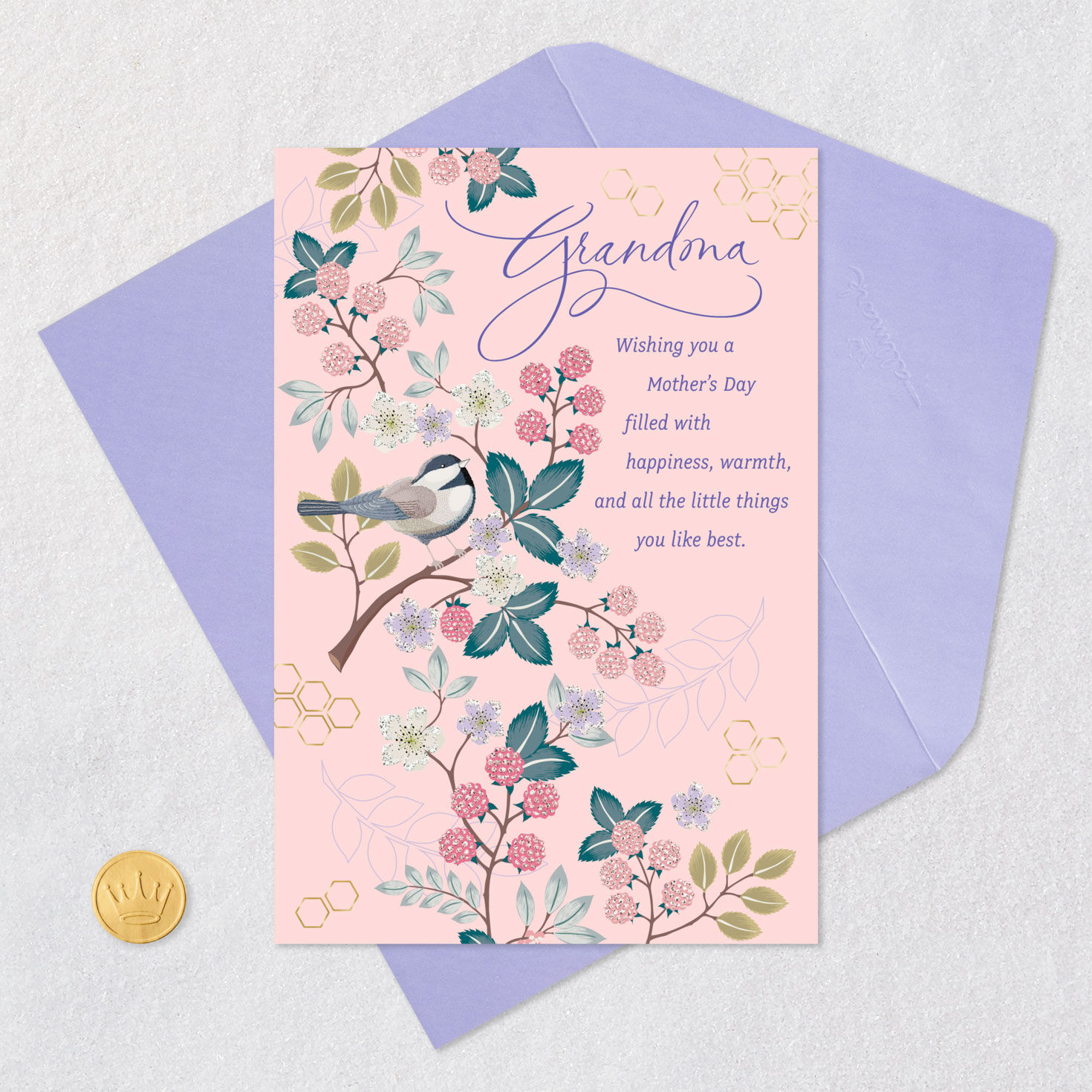 Happiness, Warmth and Love Mother's Day Card for Grandma for only USD 2.00 | Hallmark