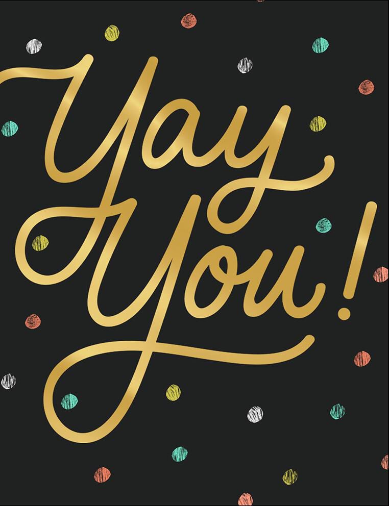 Yay You Birthday Card