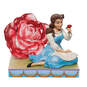 Jim Shore Disney Belle and Rose Figurine, 4.75", , large image number 1