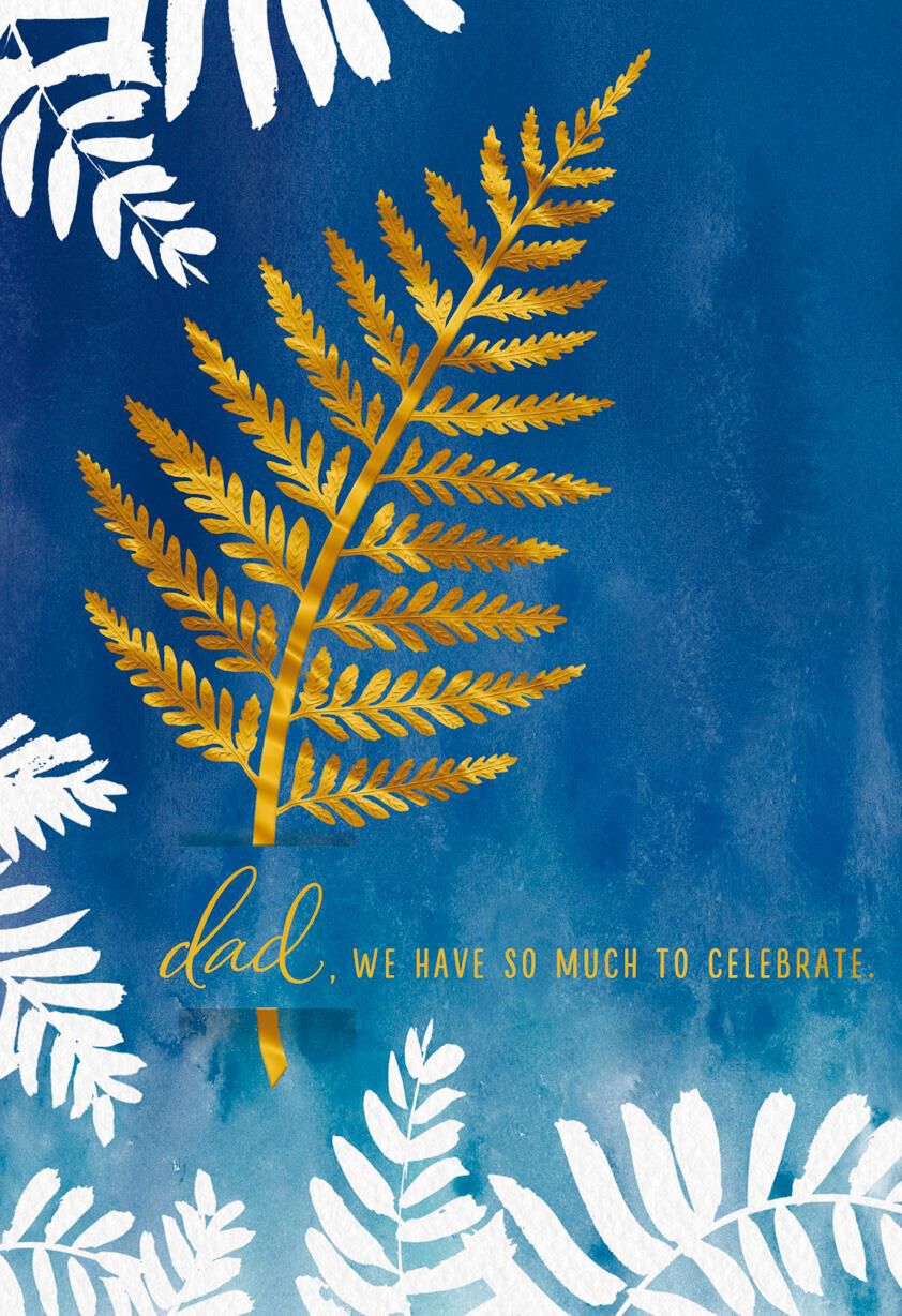 Lucky to Have You, Dad Birthday Card