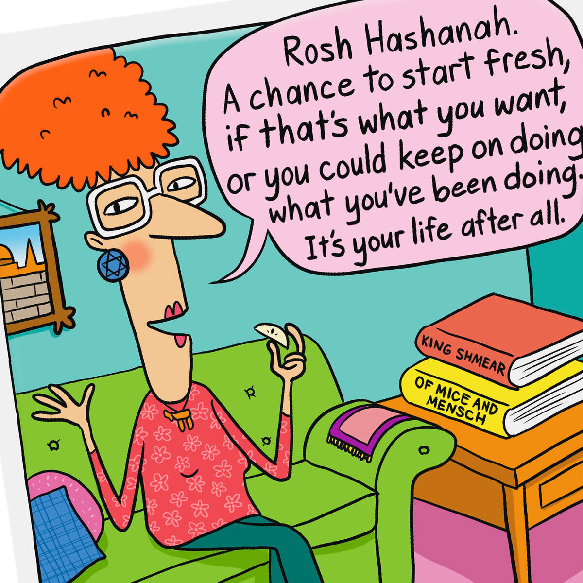 Start Fresh Funny Rosh Hashanah Card Greeting Cards Hallmark