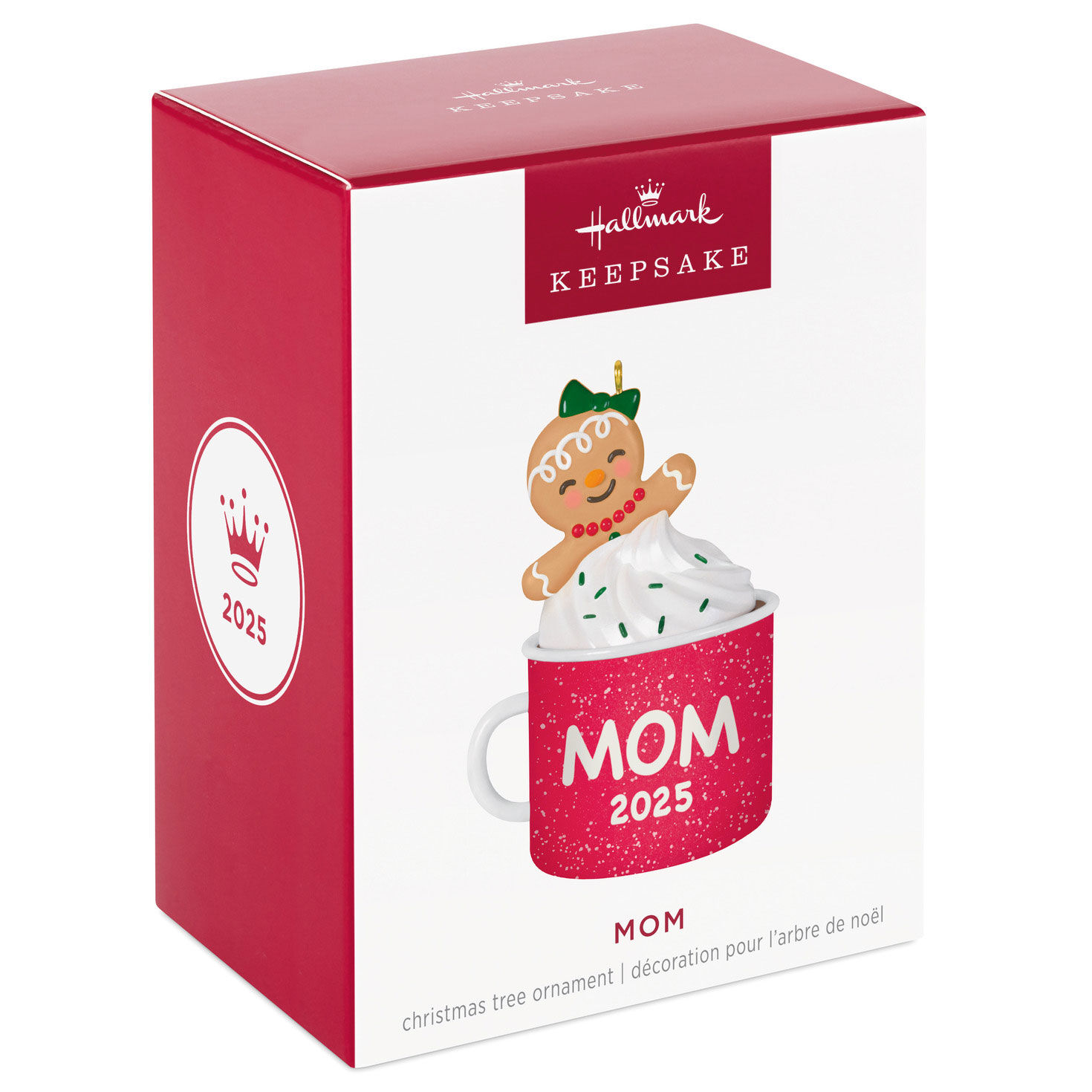 Gingerbread Girl in Mom Mug 2025 Keepsake Ornament Package front image number 7
