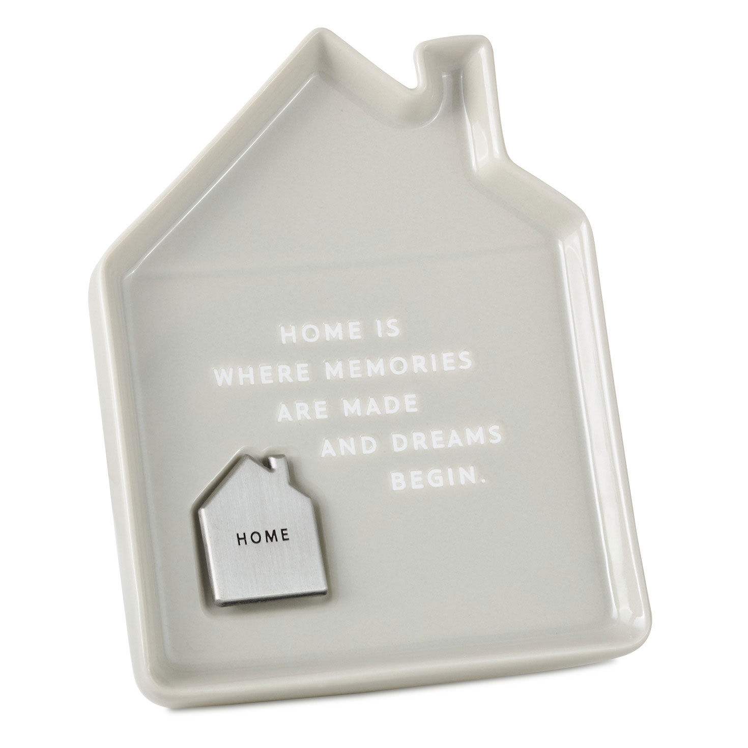 House-Shaped Trinket Dish With Token - Trays & Boxes | Hallmark