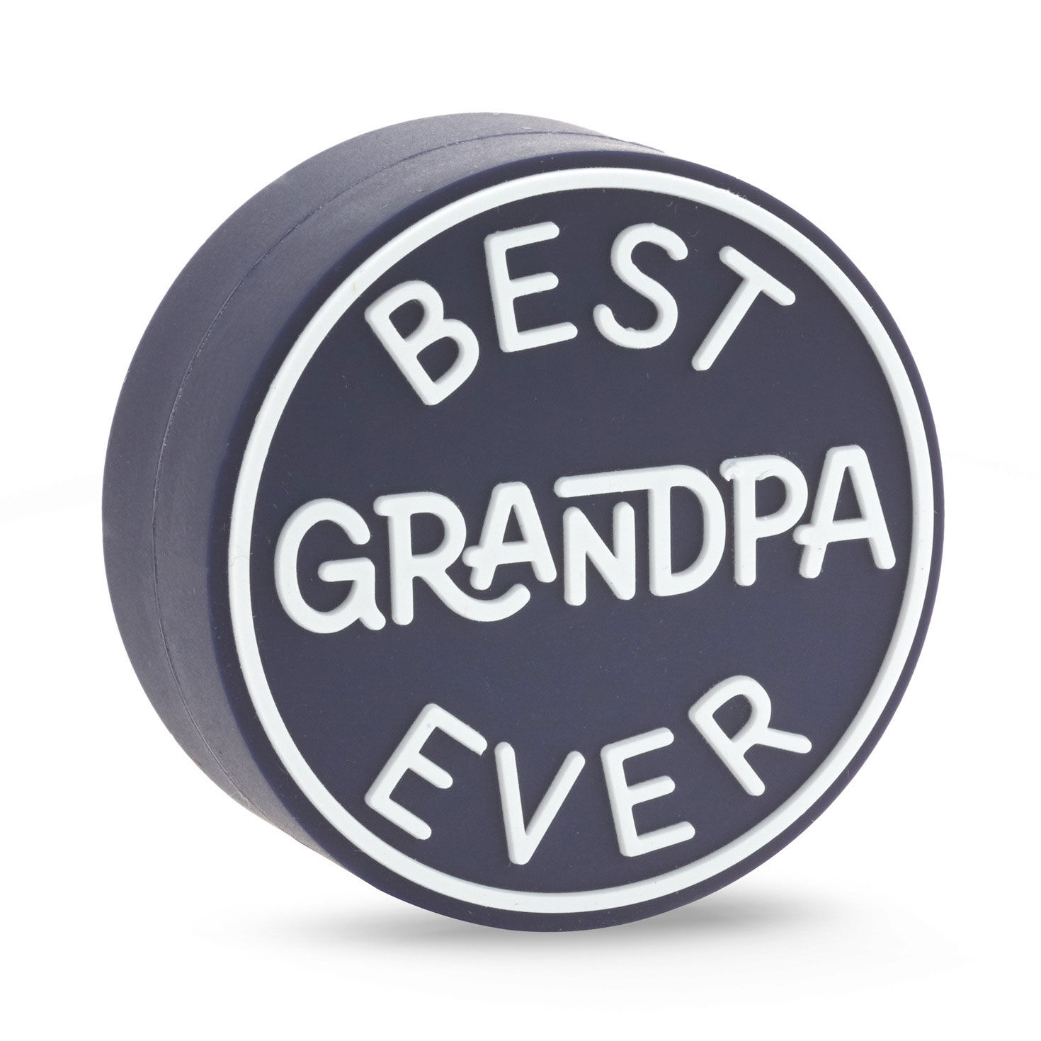 Charmers Best Grandpa Ever Silicone Charm, 1.7" H