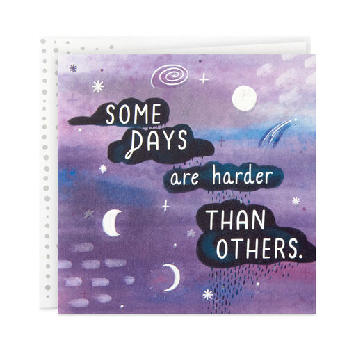 Watercolor Night Sky Encouragement Card, 
