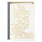 Lettering on White Wedding Card  image number 1