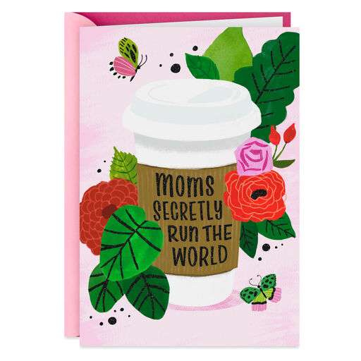 Moms Run the World Mother's Day Card, 