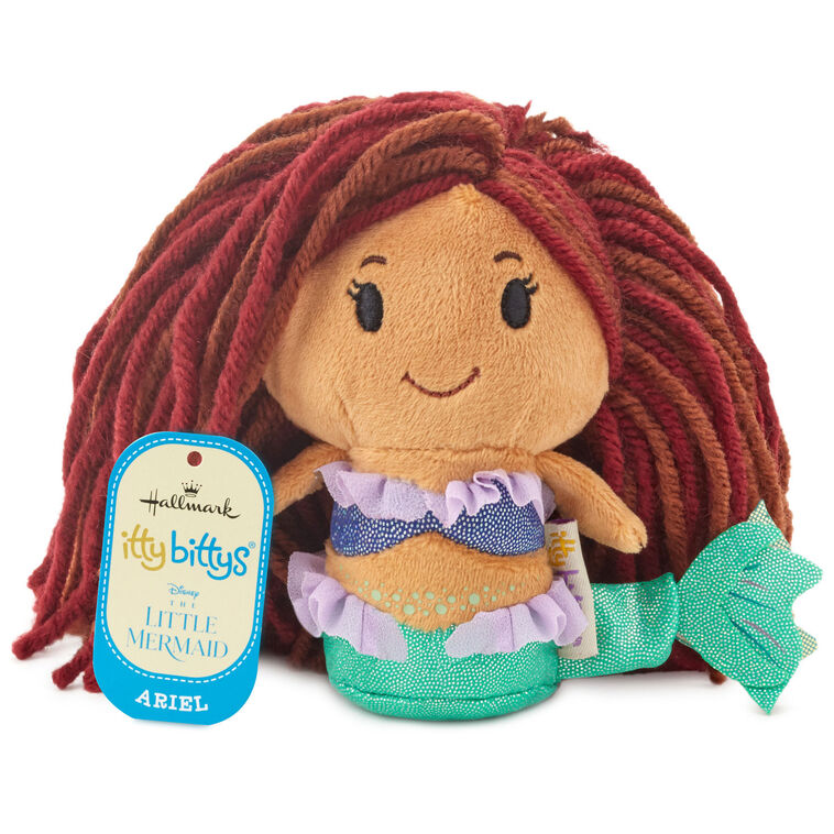 itty bittys® Disney The Little Mermaid Ariel Plush, , large image number 2