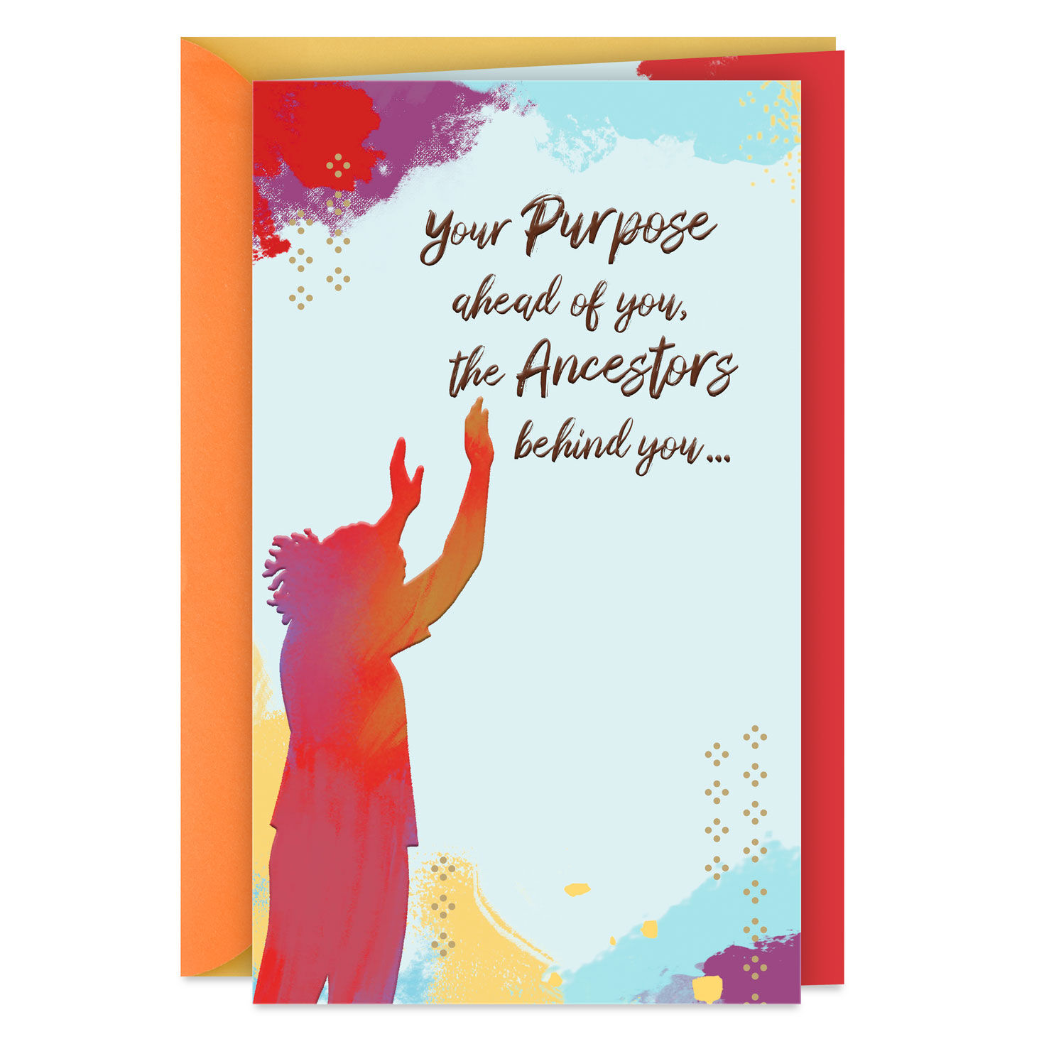 Guided By Ancestors Birthday Card