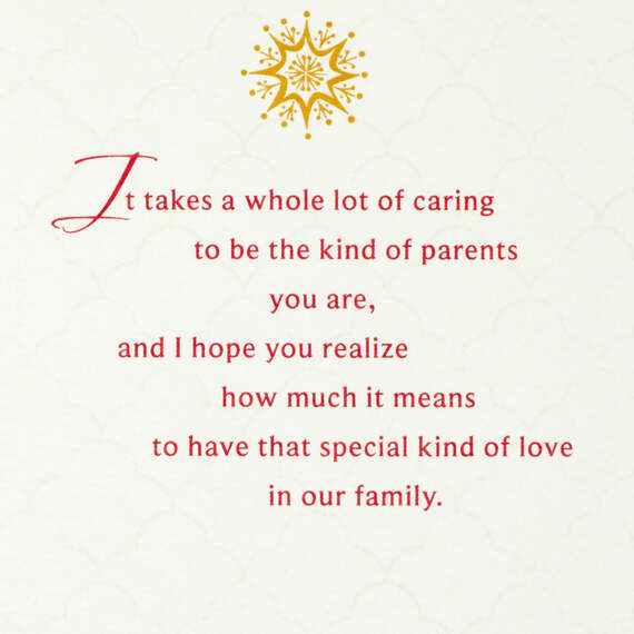 Grateful for Your Blessings Christmas Card for Parents, , large image number 3