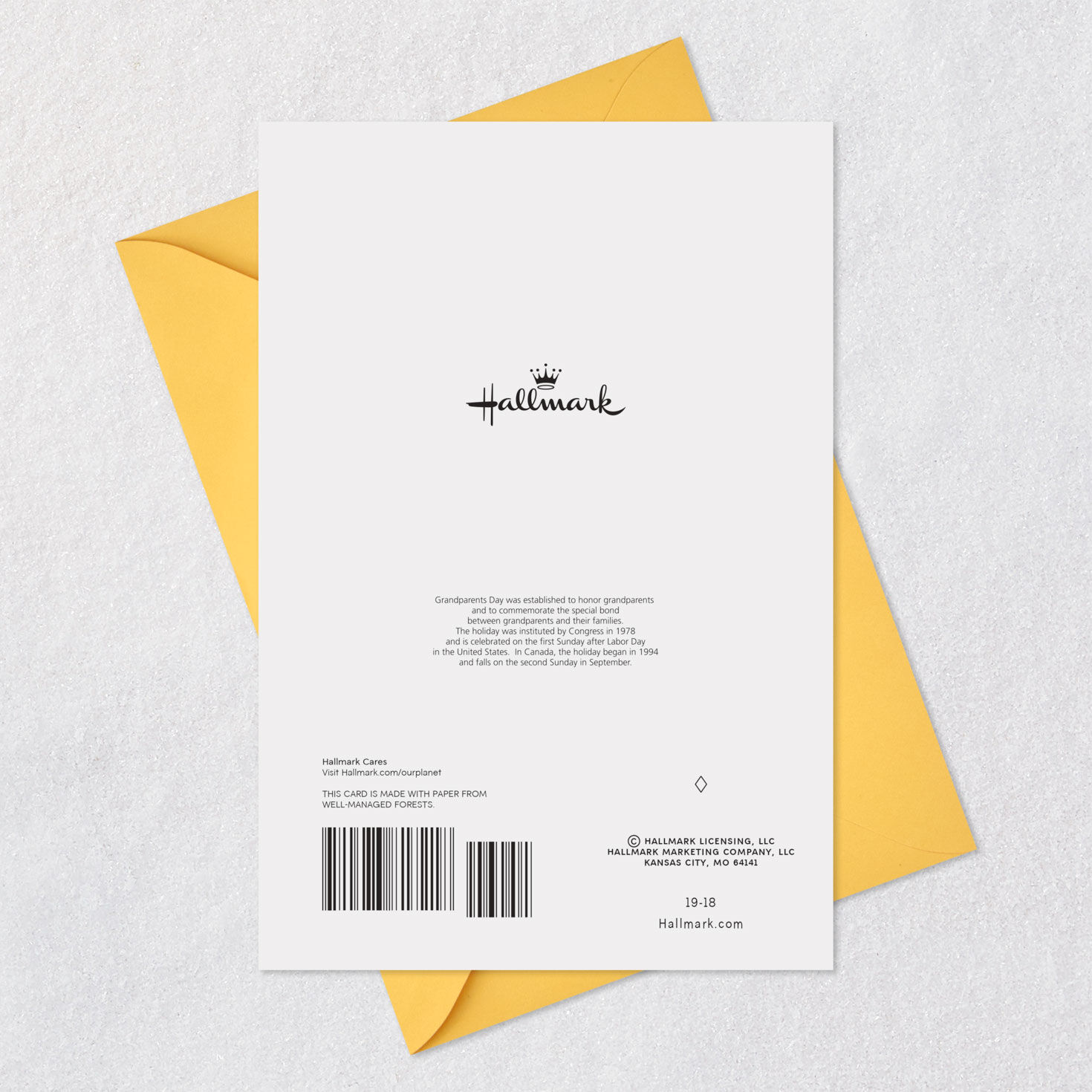 Loving Thoughts for You Grandparents Day Card for only USD 2.99 | Hallmark