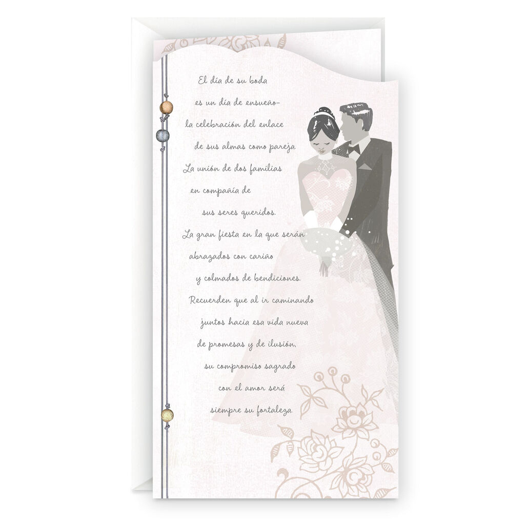 Wish Come True SpanishLanguage Wedding Card Greeting Cards Hallmark