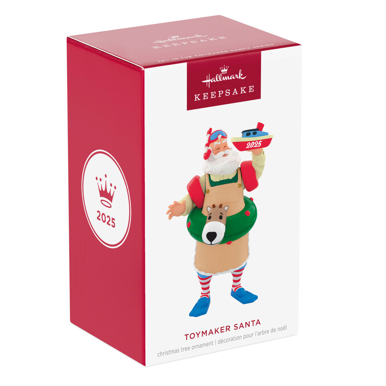 ホールマーク社製サンタクロースのオーナメント置物keepsake人形キープセーク Toymaker Santa 2025 Ornament - Keepsake Ornaments | Hallmark