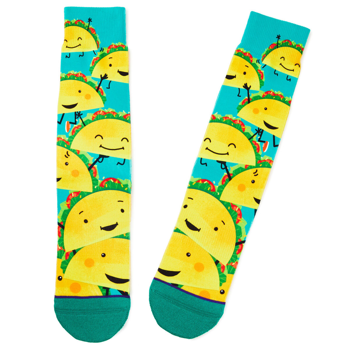 Tacos Toe of a Kind Novelty Crew Socks Socks & Shoes Hallmark