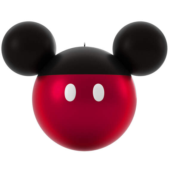 Disney Mickey Mouse Ears Silhouette Personalized Photo Ornament, , large image number 6