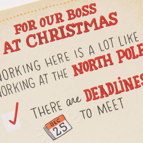 You're a Terrific Boss Christmas Card from All, , large image number 4