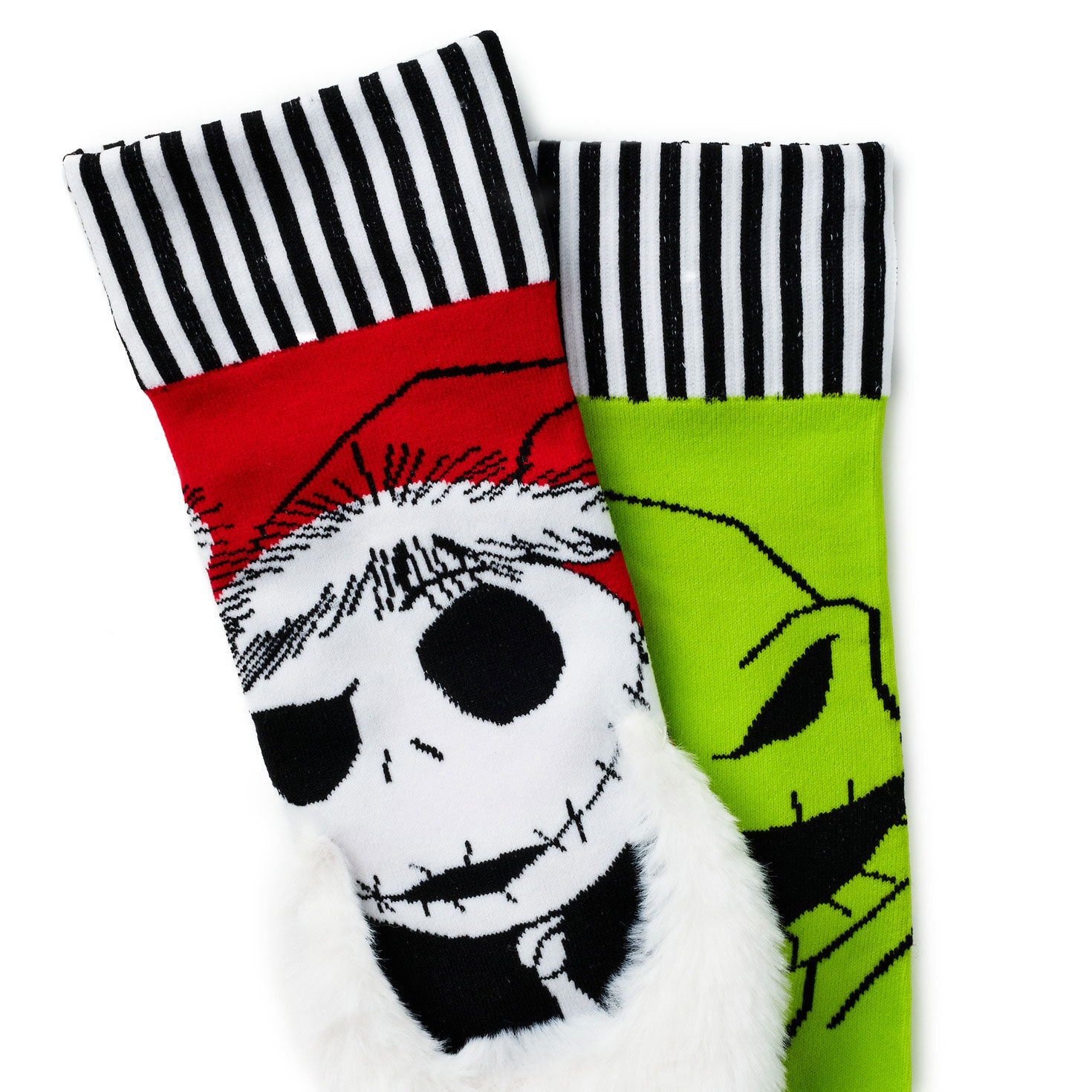 Nightmare Before Christmas Socks With Attachments upclose detail image number 3