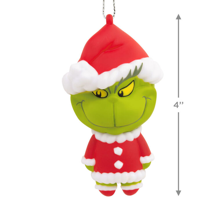 Dr. Seuss's How the Grinch Stole Christmas!™ Grinch Shatterproof Hallmark Ornament, , large image number 3