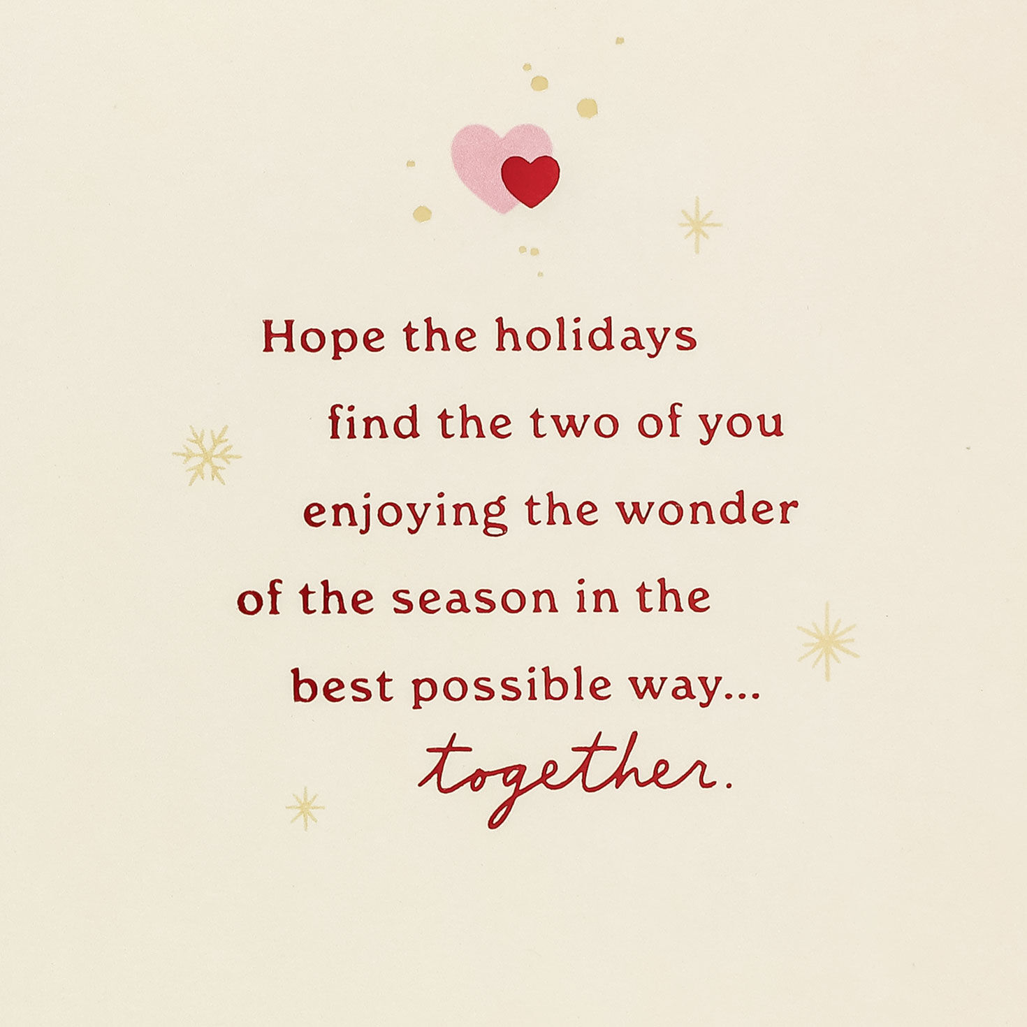 Couple Decorating Tree Card for Daughter and Partner Sentiment image number 2