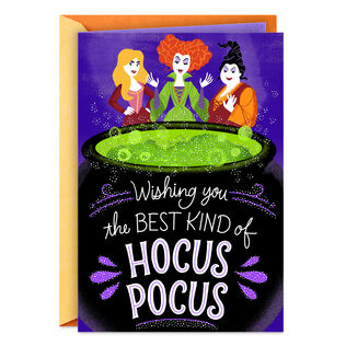 Disney Hocus Pocus Sanderson Sisters Magical Halloween Card