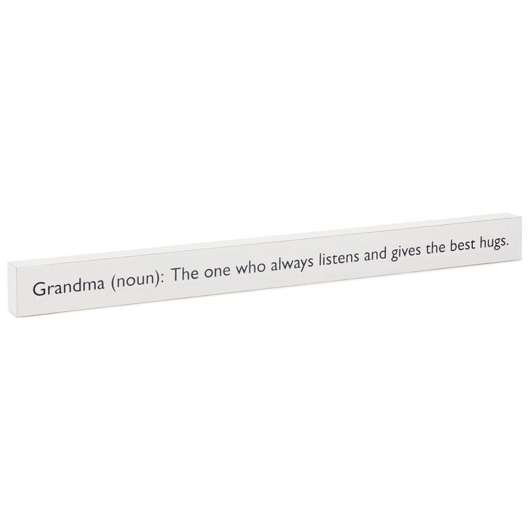 Grandma Definition Wood Quote Sign, 23.5x2, , large image number 1