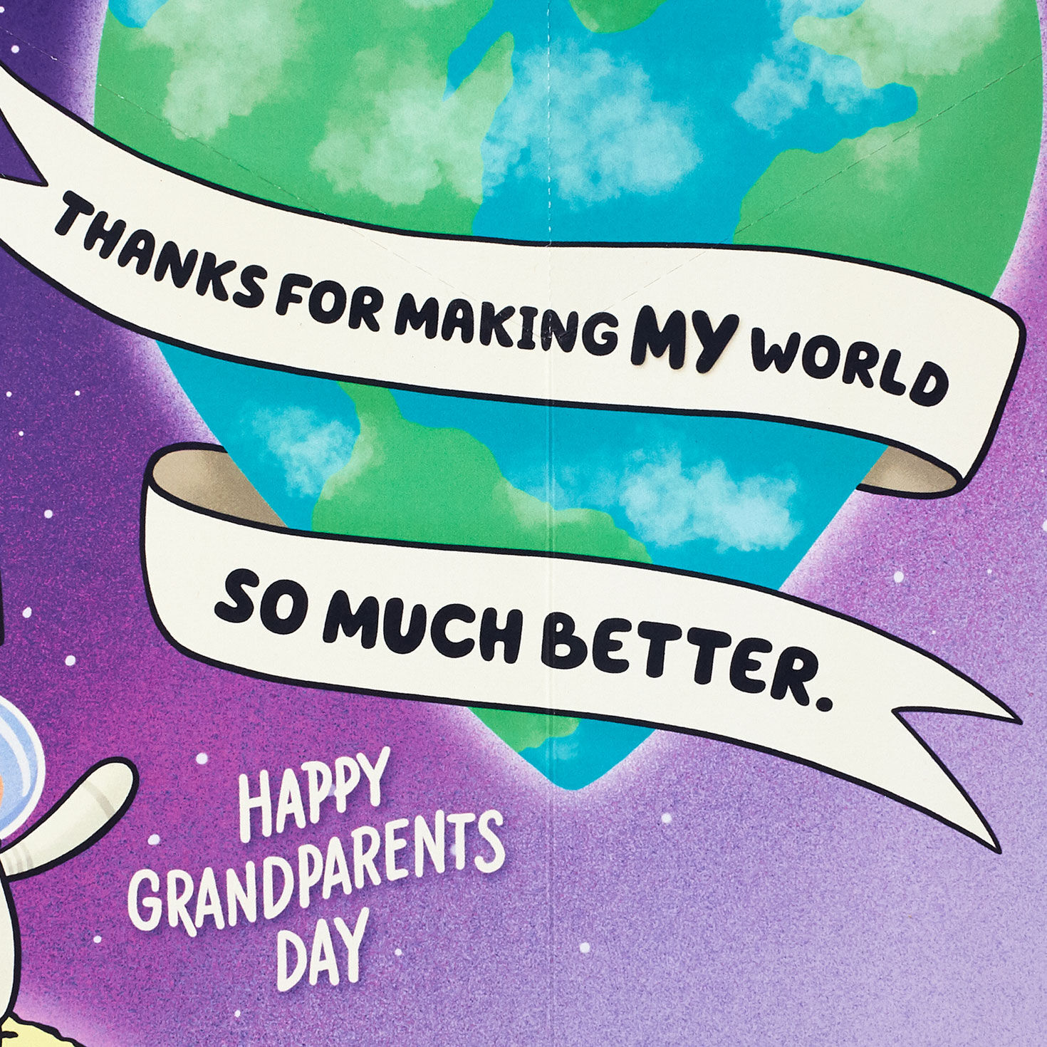 Bear on World Grandparents Day Card for Nana sentiment image number 3