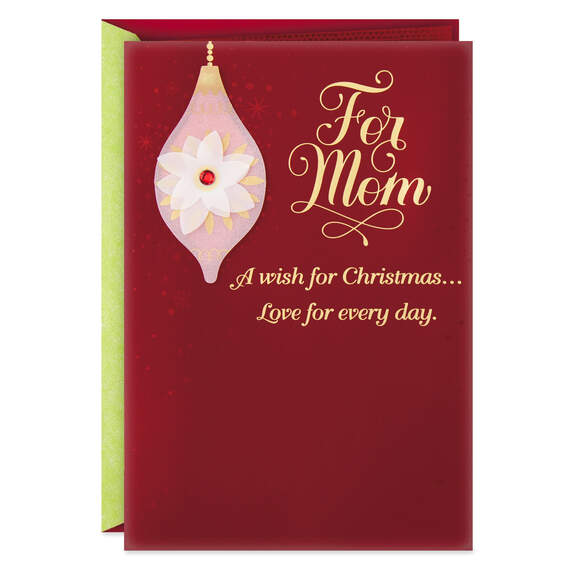 Love for Every Day Christmas Card for Mom, , large image number 1