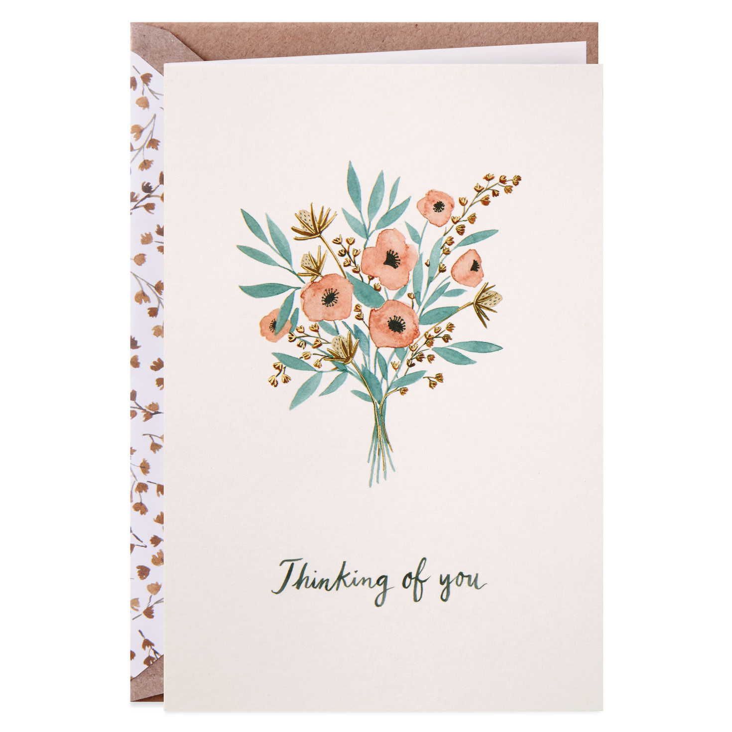 Pastel Flower Bouquet Blank Thinking of You Card - Greeting Cards - Hallmark