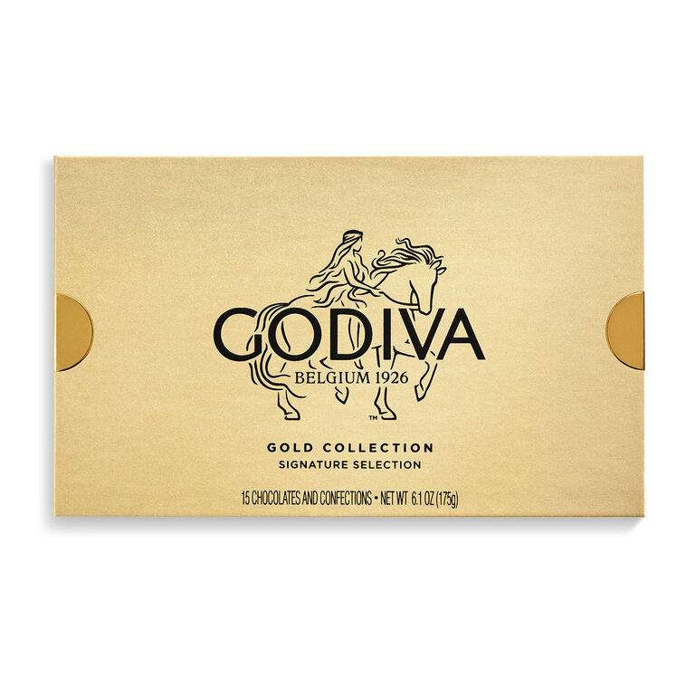 Godiva Assorted Signature Chocolates in Gift Box, 15 Pieces