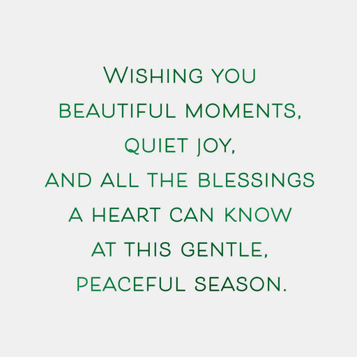 Beautiful Moments and Quiet Joy Christmas Card, 