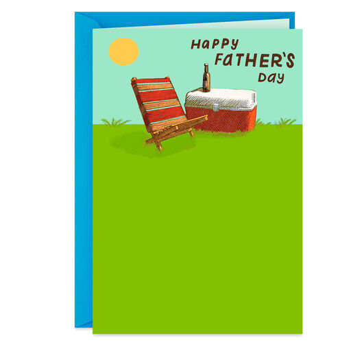 Chairman of the Lawn Funny Father's Day Card, 