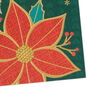 Elegant Poinsettia Love Christmas Card for Spouse Card Front Detail image number 7